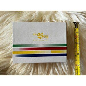 Hudson’s Bay HBC Stripes Jewellery Box Gift Box jewelry Vintage 90s
